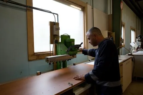 Atelier historique Cuismo Euro à Gilly depuis 1985
